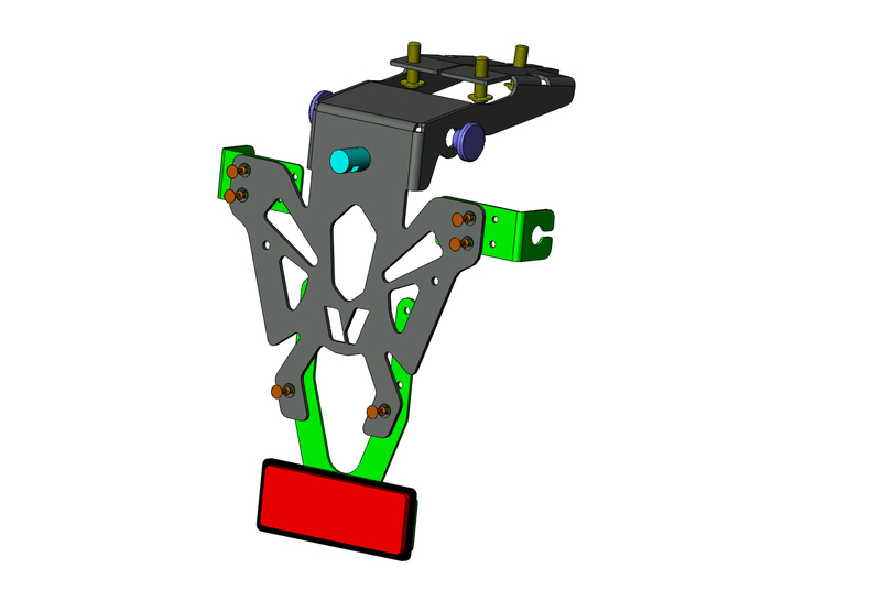 V Parts - Tail Tidy voor Honda CB650F