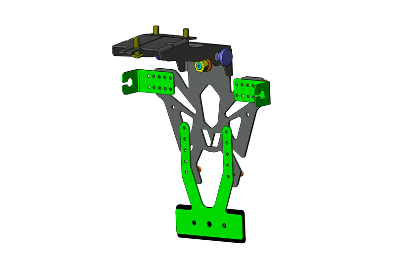 V Parts - Tail Tidy voor Honda CB650F - Afbeelding 3