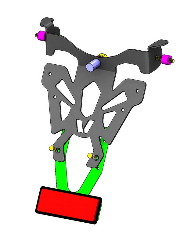 V Parts - Tail Tidy voor Honda CB1000R