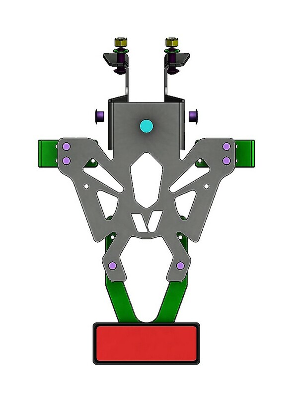 V Parts - Tail Tidy voor Kawasaki ER6 - Afbeelding 2