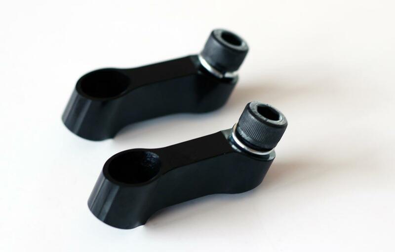 Bihr - Bracket Extender M10x125 Spiegel Verlengsteun 40mm Verhoging 35mm Per Paar