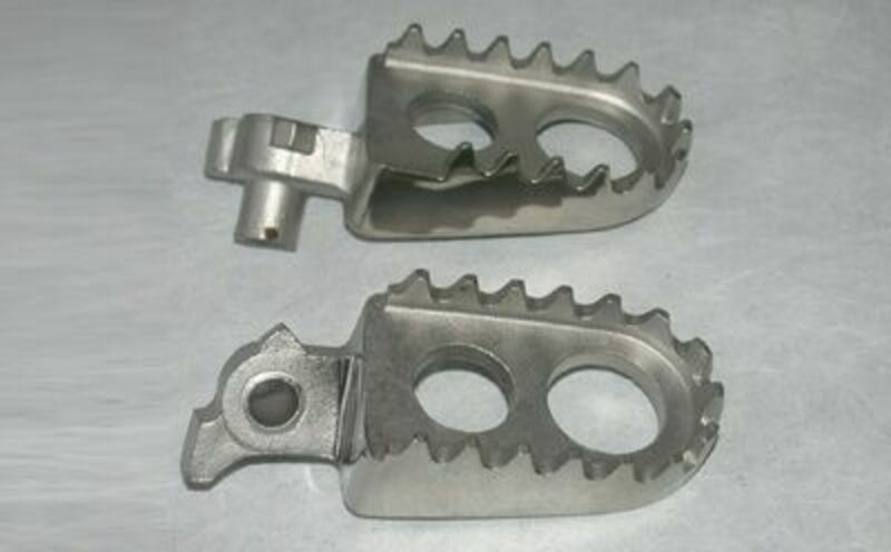 Bihr - Foot Pegs voor Yamaha YZ125-250 97-00, YZ/WR400 98-00, CR125, 250 1995-2000