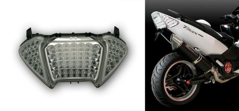 V Parts - Tail Light With W. Indicator voor Yamaha T-Max 08-10 - Afbeelding 2
