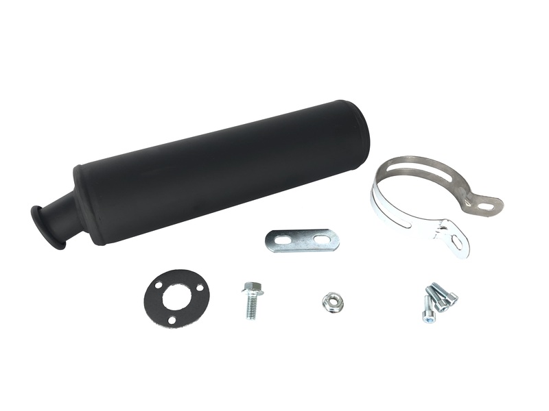 Tecnium - Exhaust Muffler Zwart