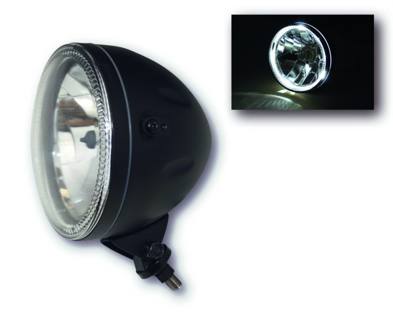 Bihr - Headlight Black Led Ring 5 3/4