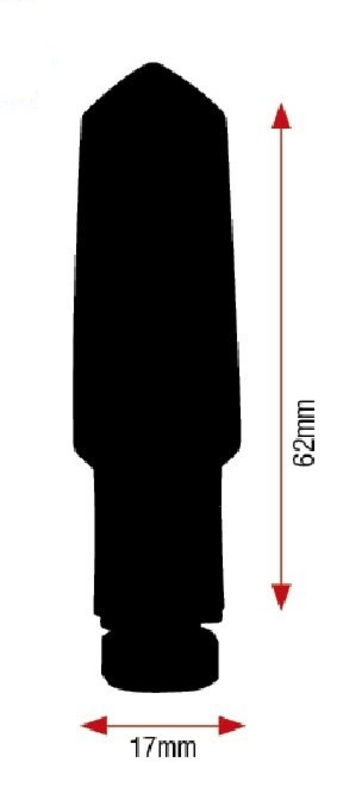 V Parts - Indicators Bud Led Black - Afbeelding 2