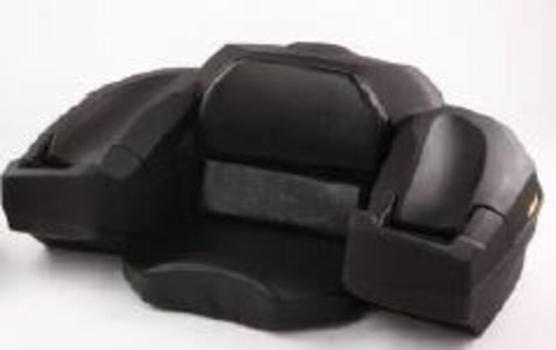 Bihr - Box With Seating 75L Blk ATV Topkoffer Achterzijde Met Geïntegreerde Zitting Zwart