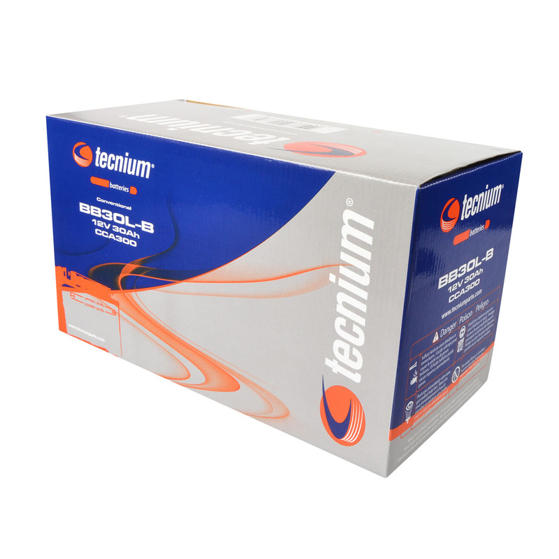 Tecnium - Battery BB30L-B Conv w/ Acid - Afbeelding 2
