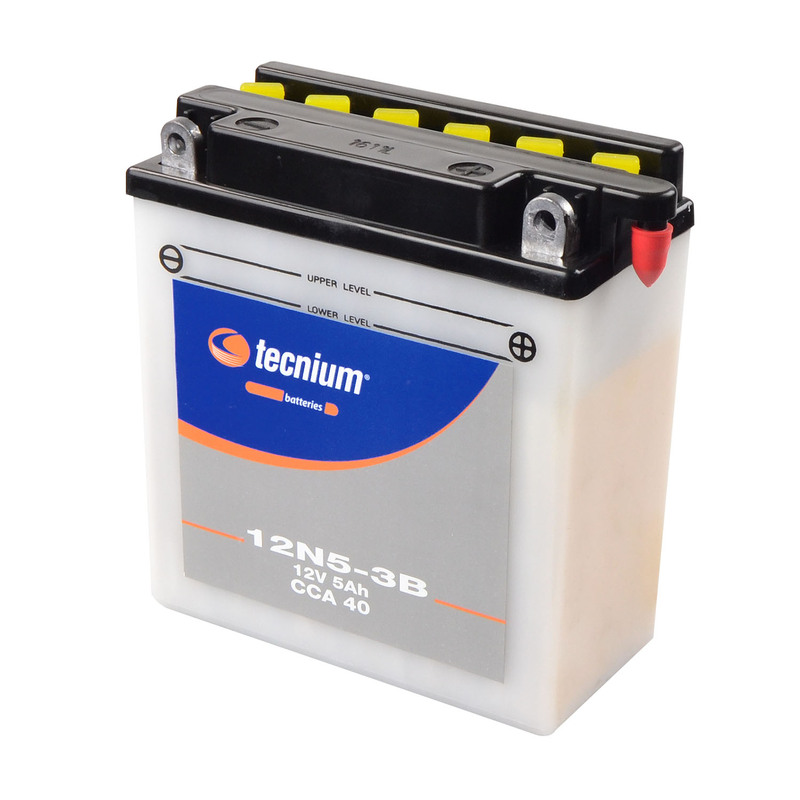 Tecnium - Battery 12N5-3B Conv w/ Acid