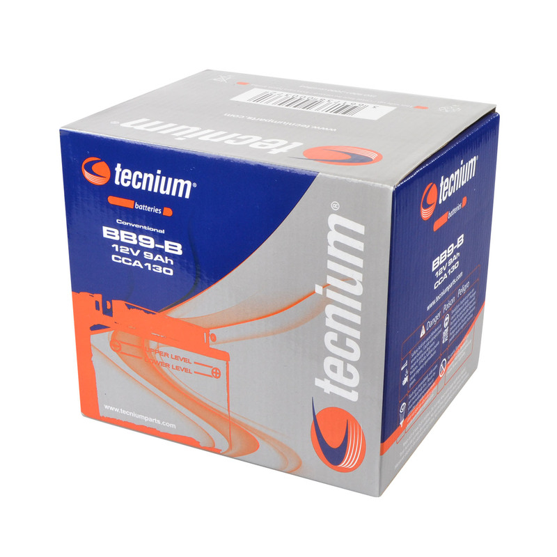 Tecnium - Battery BB9-B Conventioneel met Zuurpakket - Afbeelding 3