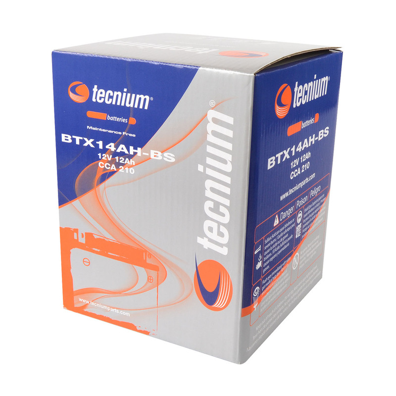 Tecnium - Battery Btx14ah-Bs Mf W/ Acid - Afbeelding 2