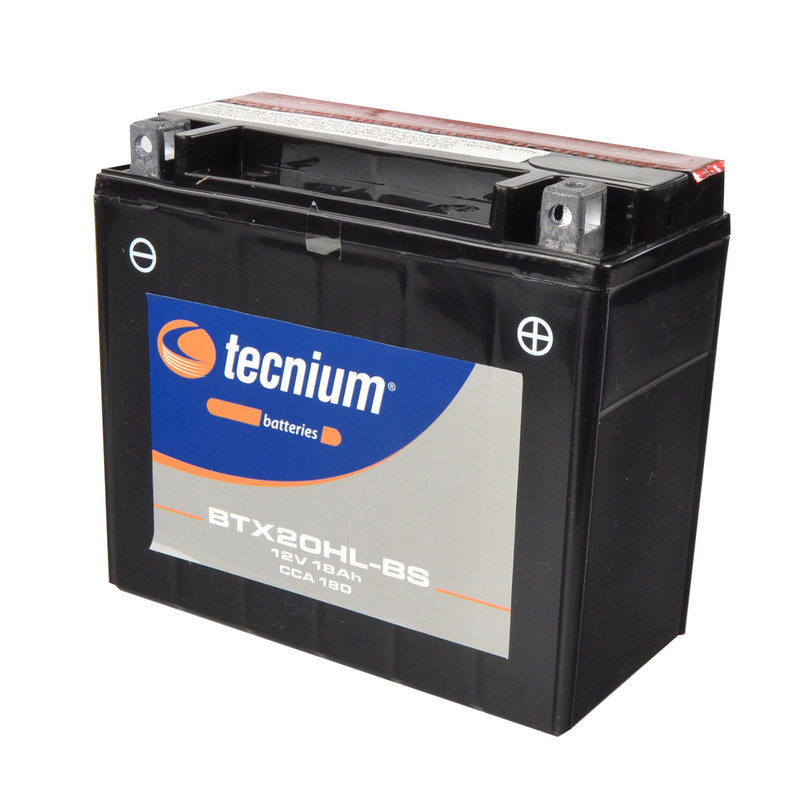 Tecnium - Battery BTX20HL-BS MF met zuurpakket - Afbeelding 2