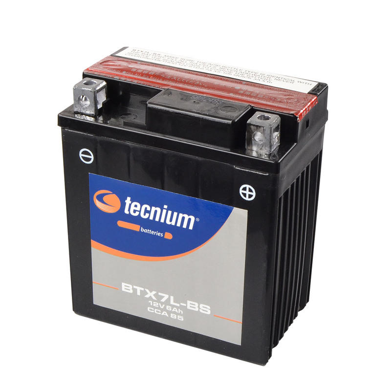 Tecnium - Battery Btx7l-Bs Mf W/ Acid