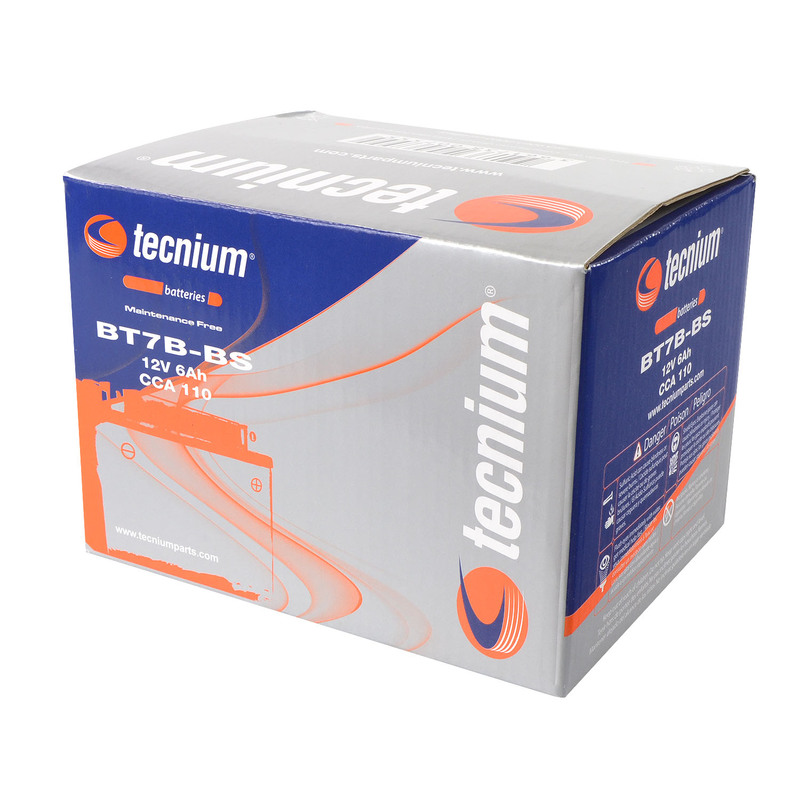 Tecnium - Battery Bt7b-Bs Mf w/ Acid - Afbeelding 2