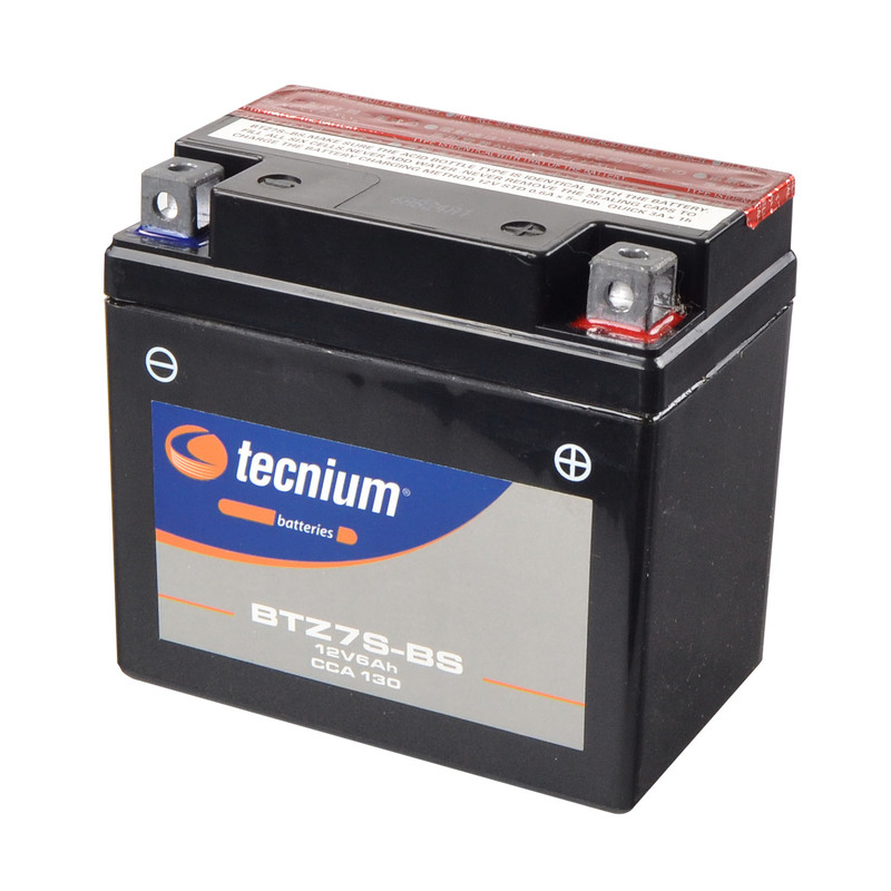 Tecnium - Battery Btz7s-Bs Mf w/ Acid