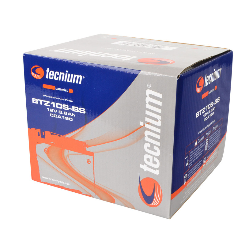 Tecnium - Battery Btz10s-Bs Mf w/ Acid met zuurpakket - Afbeelding 2