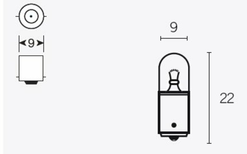 Tecnium - Bulb T85 12V/4W x10