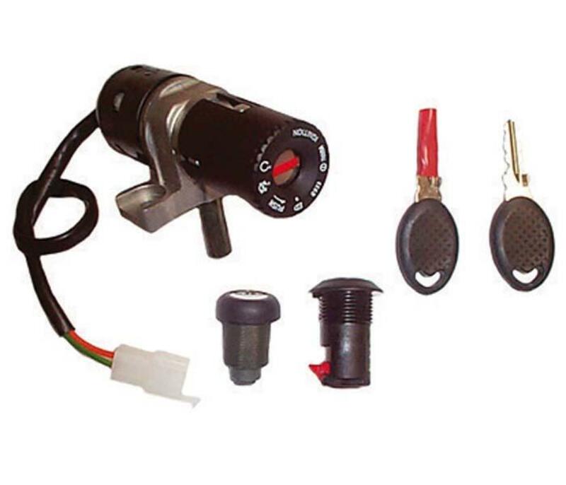 V Parts - Switch Ignition With Key voor Habana 50 99-01, Habana Custom 50 99-00