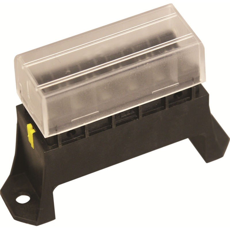 Bihr - Fuse Holder 6-Way Box Bottom Entry