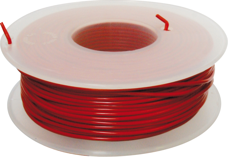 Bihr - Wire Cable Ø1mm2 Red Roll 25m