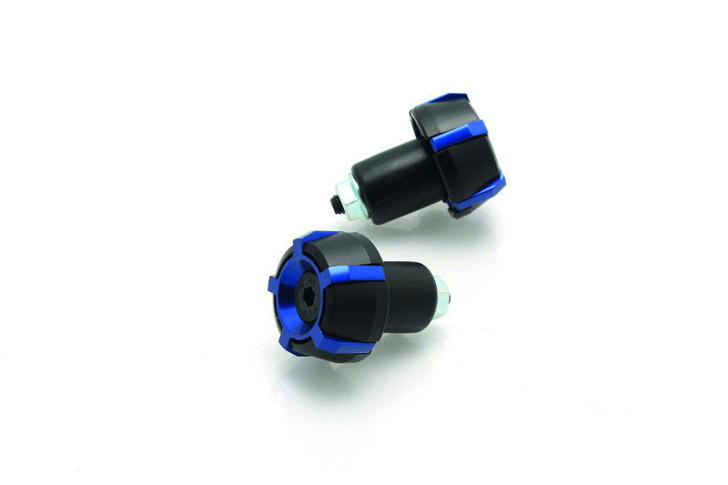 V Parts - Vpart Bar End Blauw voor Spark Stuurgewicht Ø18mm