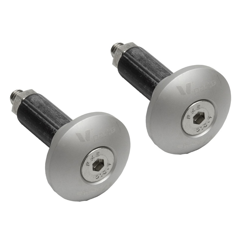 V Parts - Bar End, Sil voor stuuruiteinde Ø12-18mm aluminium