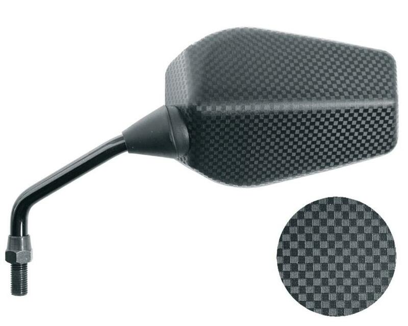 Highsider - Smart Mirror F1 M10x125, L Carbon Gehomologeerd