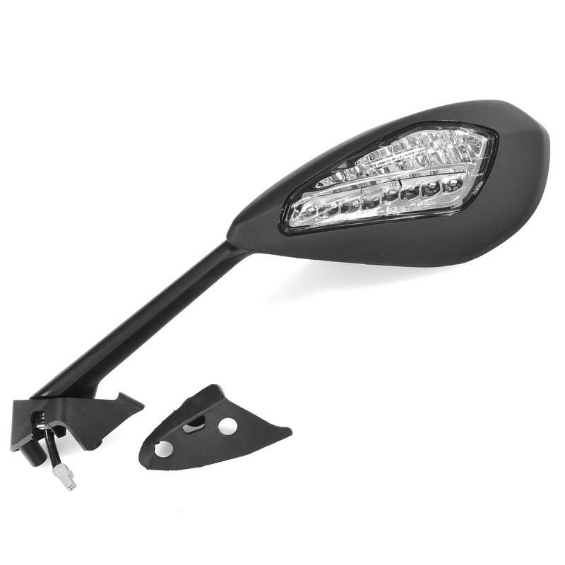Vicma - Mirror Oem Type voor Ducati Panigale 1199 R 12-14 Zwart