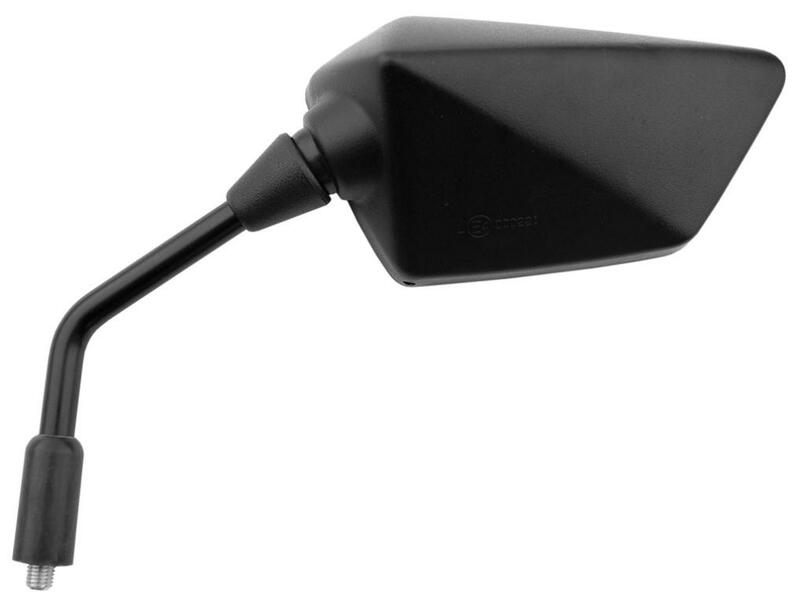 Highsider - Smart Mirror OEM Type, L voor KLX125 10-11 zwart per stuk