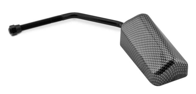 V Parts - Mirror F1 M10, L/R Carbon Look Omkeerbaar