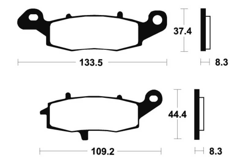 Tecnium - Brake Pads Sintered