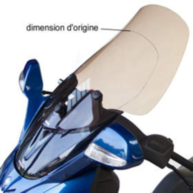 V Parts - Windshield GT Clear voor Piaggio X9 125/250