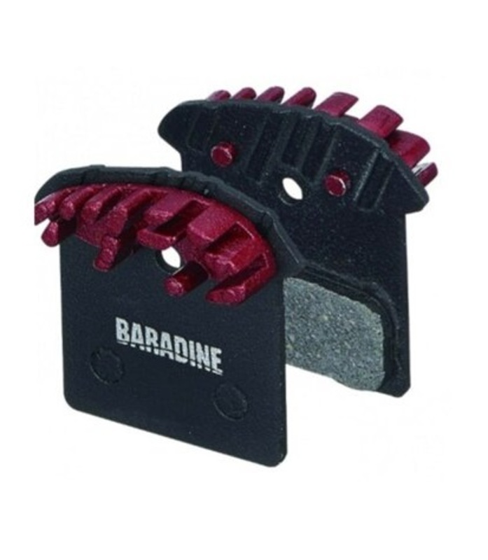 V Bike - Brake Pads Shimano Mtb Heat-Sink Organic Comp