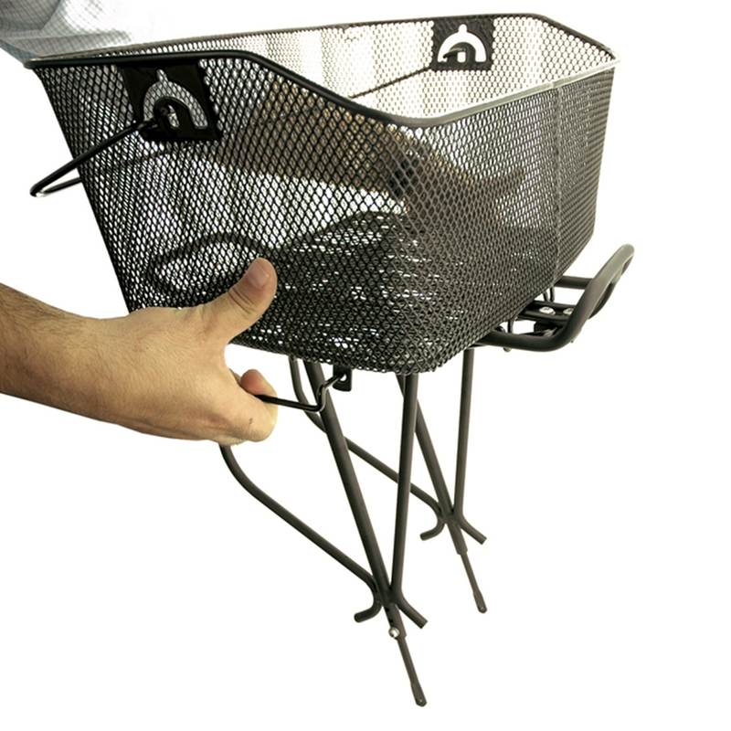 V Bike - Carrier Rear Basket Black - Afbeelding 2