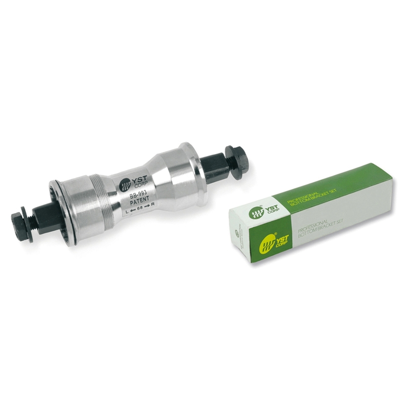 V Bike - Bottom Bracket Axle Box Without Threadless Bottom Bracket Set Axle 124,5 mm