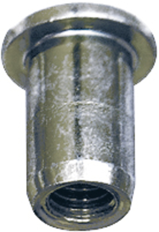 Bihr - Crimping Nuts M6 Steel Set Of 20