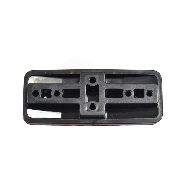 V Bike - Rear Reflector Carrier Mount 100x40 Mm Red - Afbeelding 2