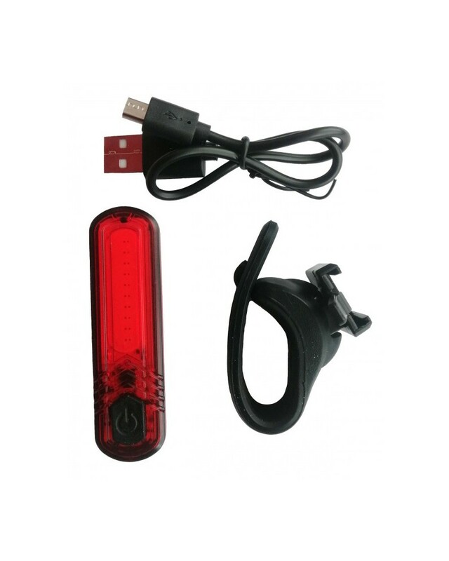 V Bike - Rear Light Cob Led 30Lm Battery Integrated - Afbeelding 5