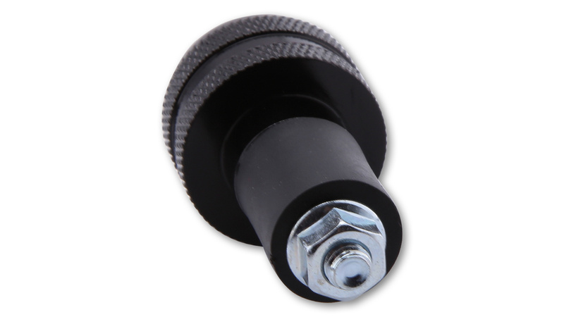 Shin Yo - H-Bar Ends Aluminium Knurled Black for Steel Handlebars - Afbeelding 3