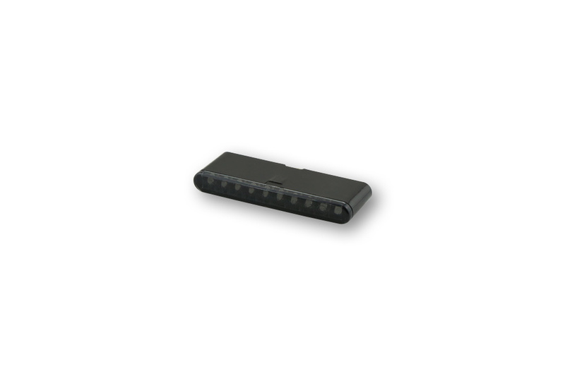 Highsider - Pro Stripe-Run Modul Led Indicator Body Black / Lens Smoked (Pair), Front & Rear