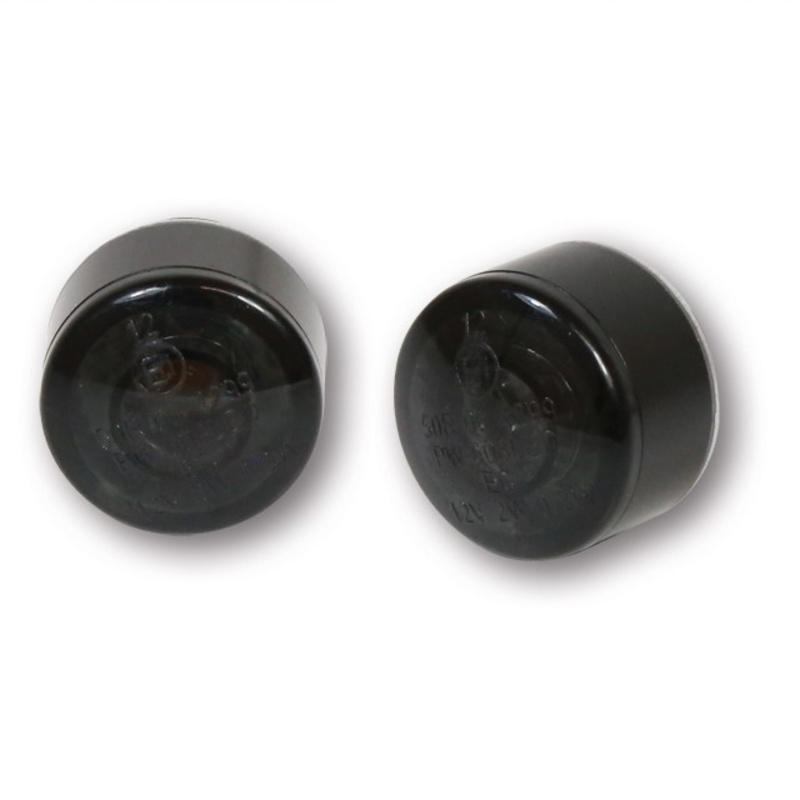Highsider - Apollo Modul Led Indicator 3in1 Black/Smoke E-Approved Pair