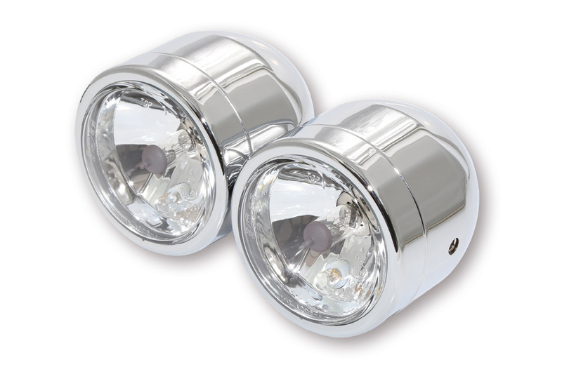 Shin Yo - Twin Headlight H4/H4 Chrome-plated 2x H4 55/60