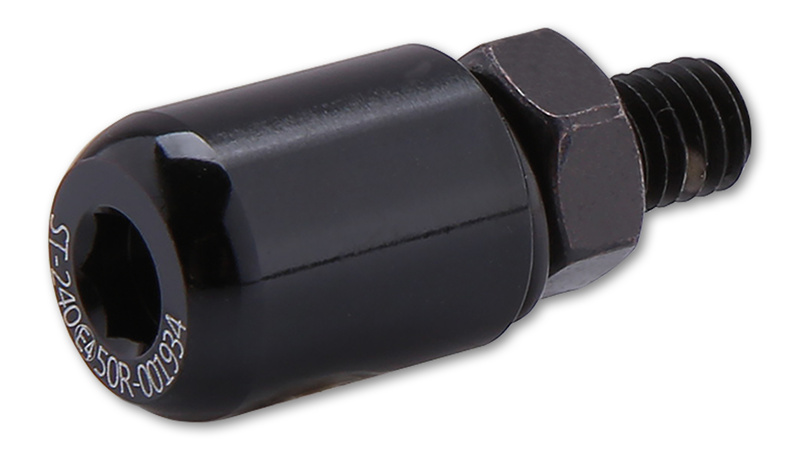 Shin Yo - Led Licen.Pl.Light, Round, M6, Blk