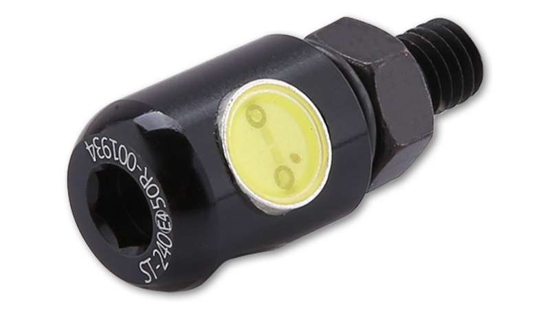 Shin Yo - Led Licen.Pl.Light, Round, M6, Blk - Afbeelding 2