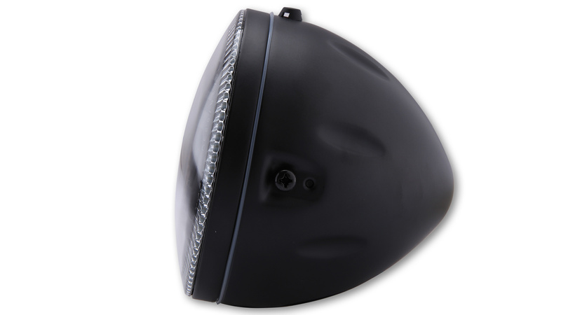 Highsider - Atlanta Main Headlight Black 5 3/4 Inch LED E-Approved