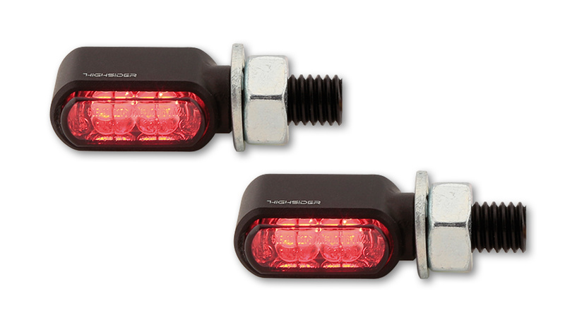 Highsider - Little Bronx Indicator 3in1, Blk (Pair)