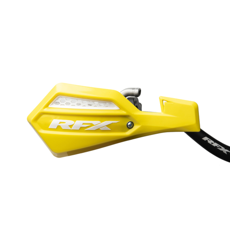 Rfx - 1 Series Handguard, Yel/Wht Including Fitting Kit