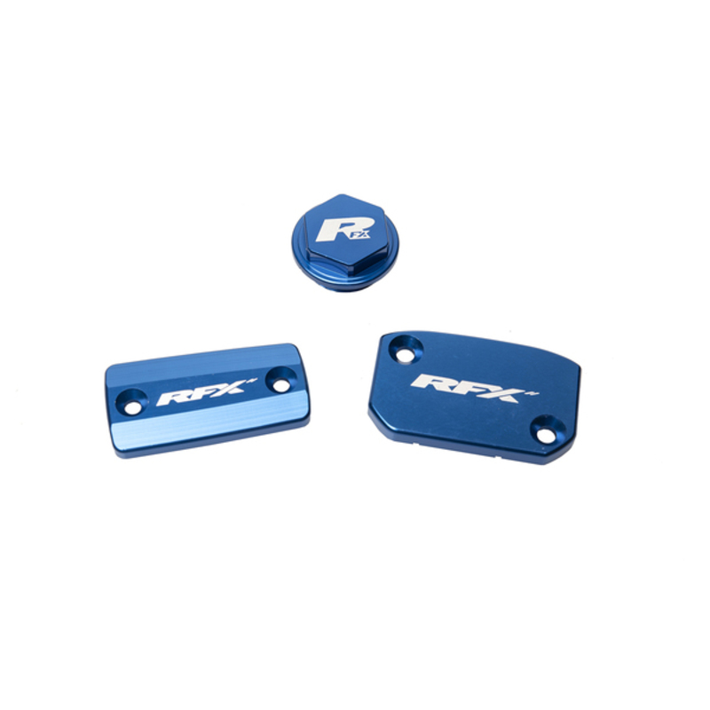 Rfx - Pro Res Cap Kit Blue voor Brembo remmen en Magura koppeling