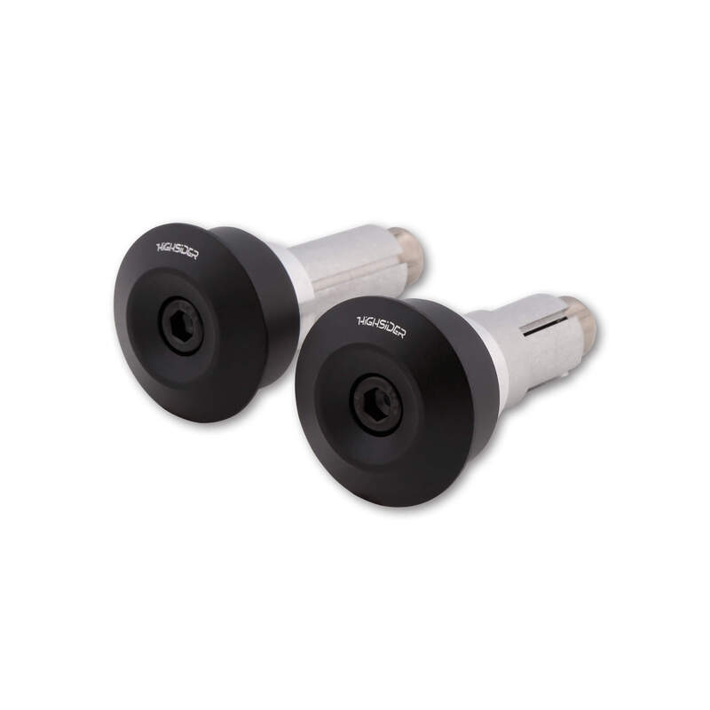 Highsider - Dot-Blast Bar End Black