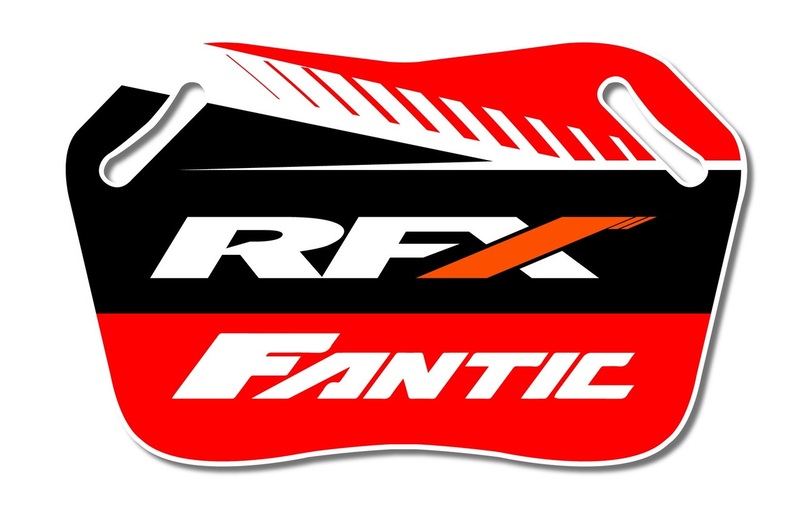 Rfx - Pro Pit Board Red/Blk inclusief Pen voor Fantic
